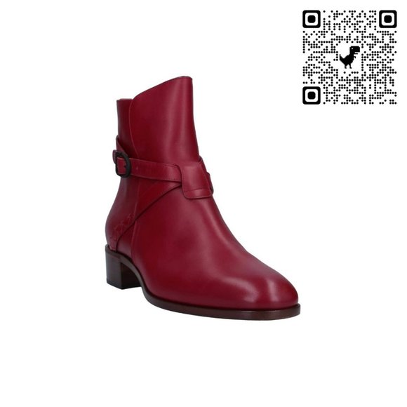 Bottega Veneta Buckle Strap Heeled Ankle Boots main image 2